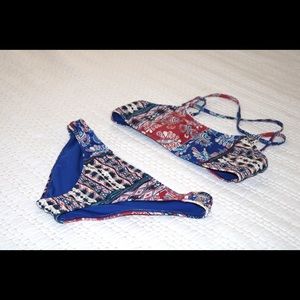 Patterned Roxy Bikini